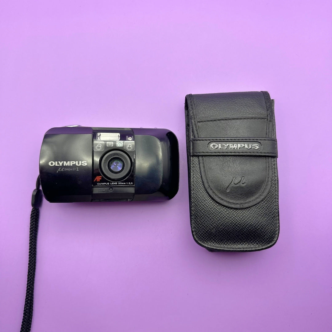 Olympus Mju - With Case