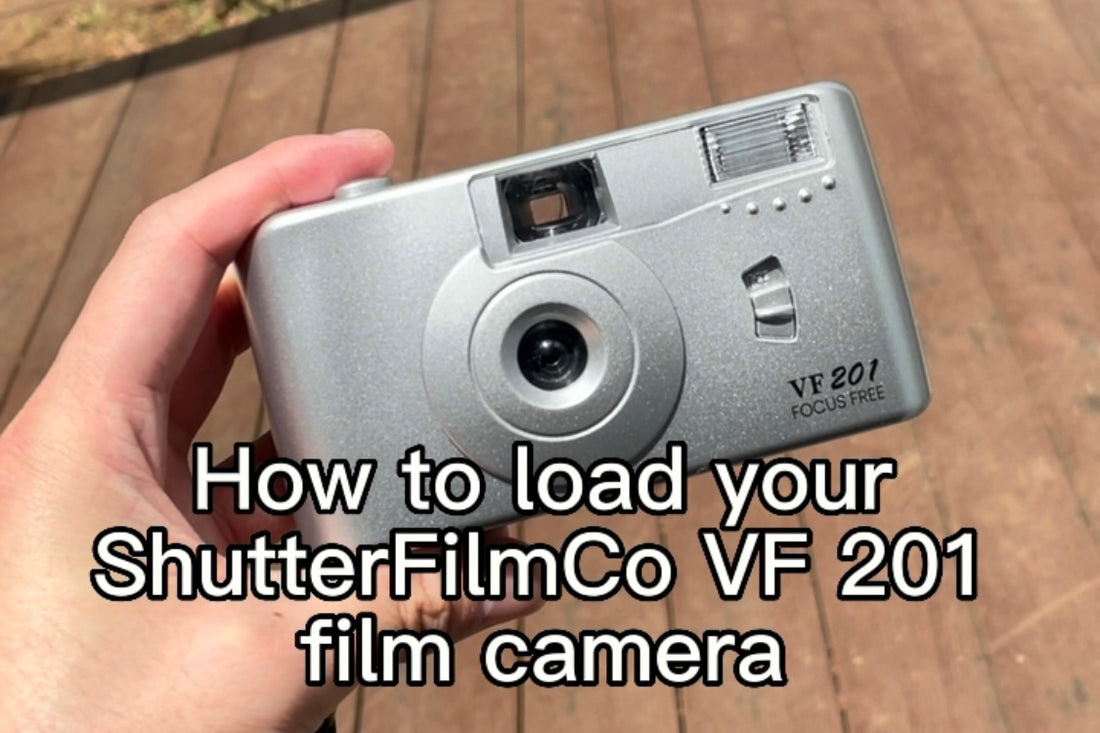 How to use your ShutterFilmCo VF 201 film camera – Shutter Film Co