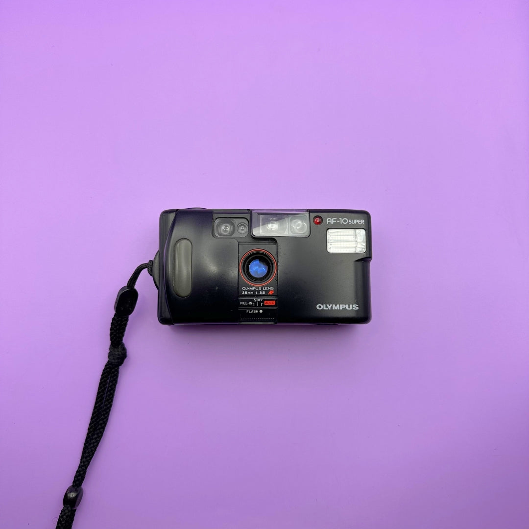 Olympus AF-10 Super - With Case