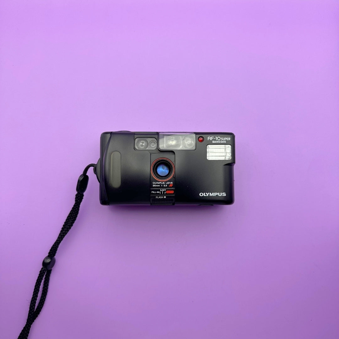 Olympus AF-10 Super - With Case