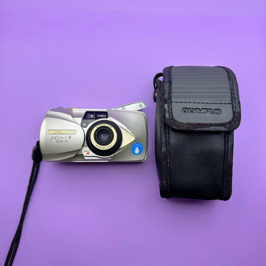 Olympus Mju II Zoom 115 - With Case