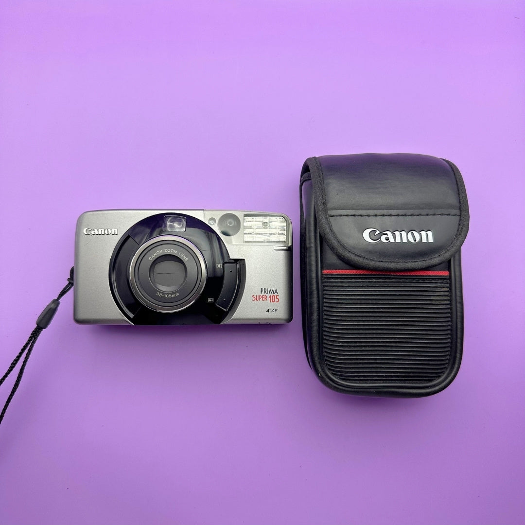 Canon Prima Super 105 - With Case